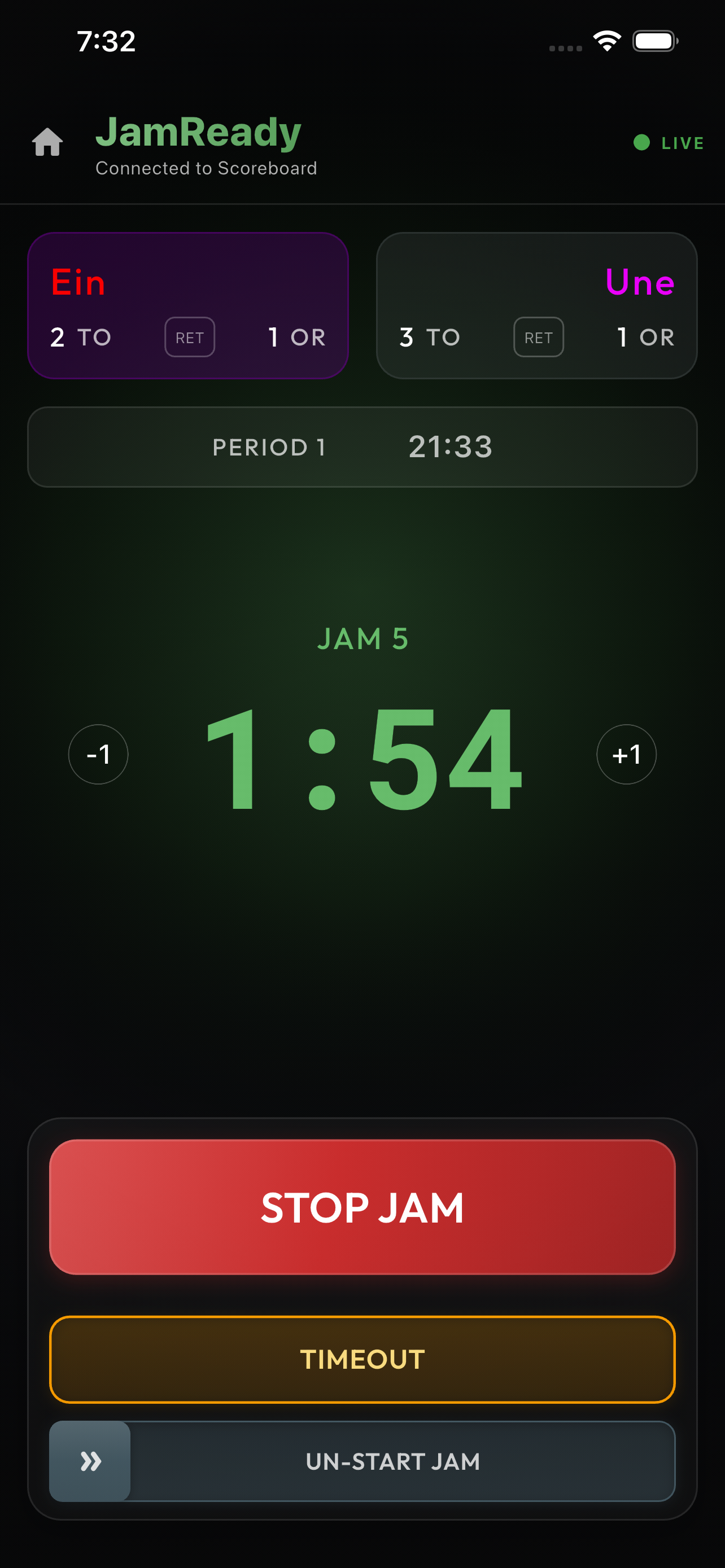JamReady stop jam